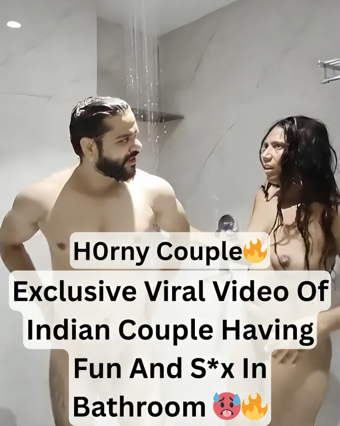 Horny Desi Wild Couple Sexy Babe Giving Hard Blowjob And Having Fun In Shower And Hardcore Sex With Clear Voice