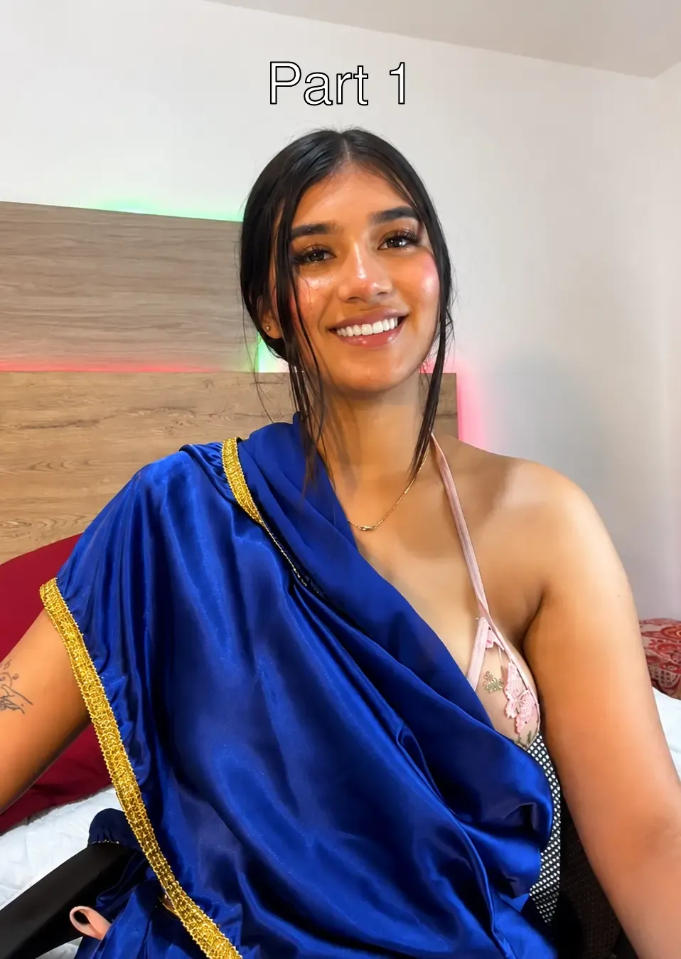 Hot Desi Girl Exposes See-Through Boobs Nipples Clearly Visible And Teases Close Up Ass On Cam – Part 1