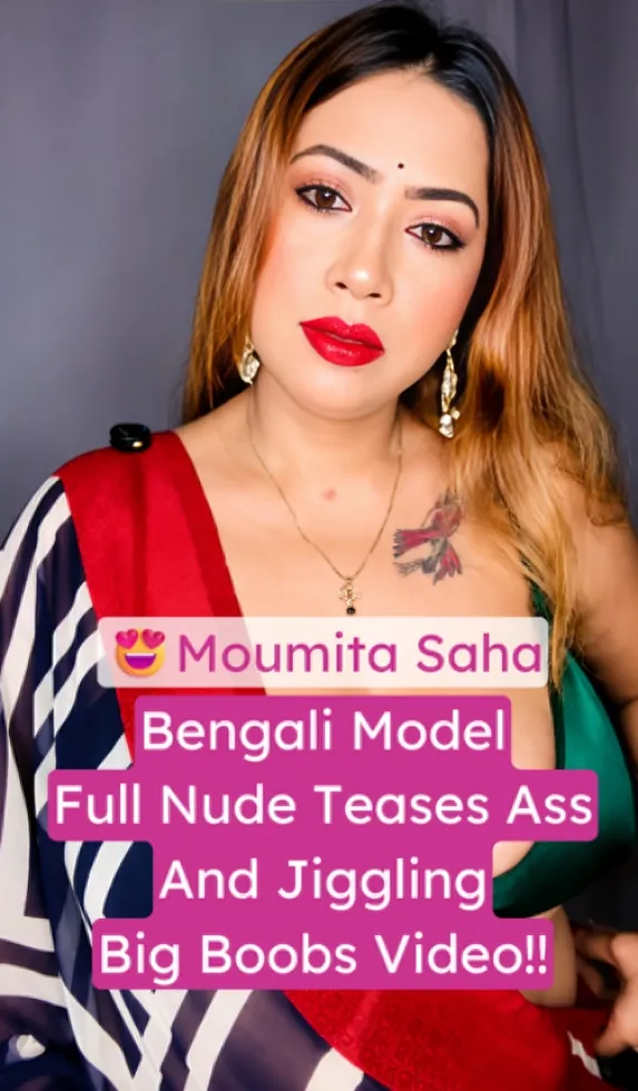 Bengali MILF Model Moumita Saha Drops Towel Full Nude Teases Ass And Jiggling Big Boobs