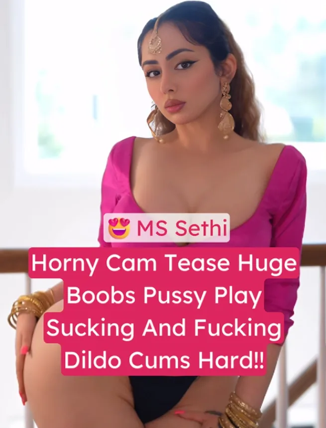 Insta Model MS Sethi Horny Teasing Her Huge Boobs Playing With Pussy On Couch Sucking And Fucking Dildo Cums Hard