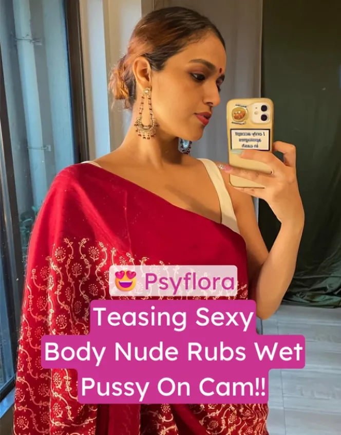 Insta Desi Girlie Psyflora Gets Naughty On Cam Teasing Sexy Body Nude And Rubbing Wet Pussy