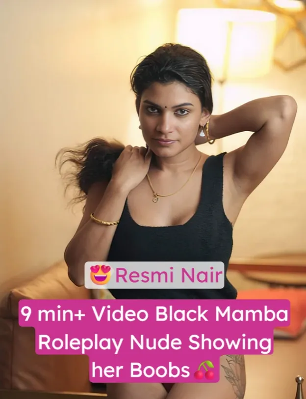 Resmi Nair Nude Black Mamba Roleplay