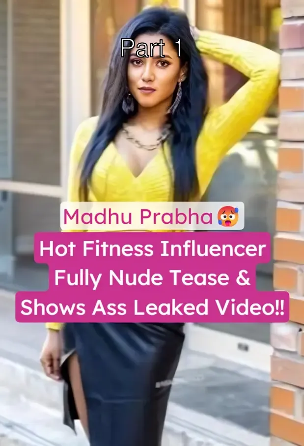 Superhot NRI Fitness Influencer Madhu Prabha Fully Nude Leaked Tease Video Shows Ass – Part 1